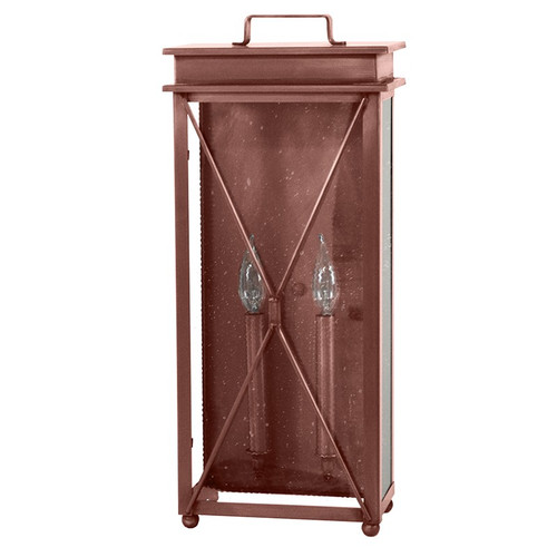 Northeast Lantern - 11841-AC-LT2-SMG - Two Light Wall Sconce - Glidden - Antique Copper