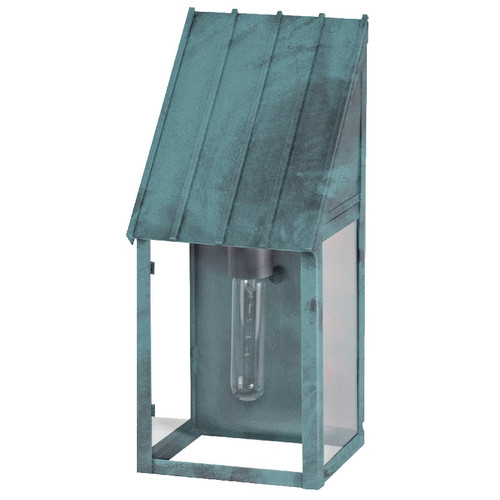 Northeast Lantern - 11921-VG-MED-CLR - One Light Wall Sconce - Winnicutt - Verdi Gris
