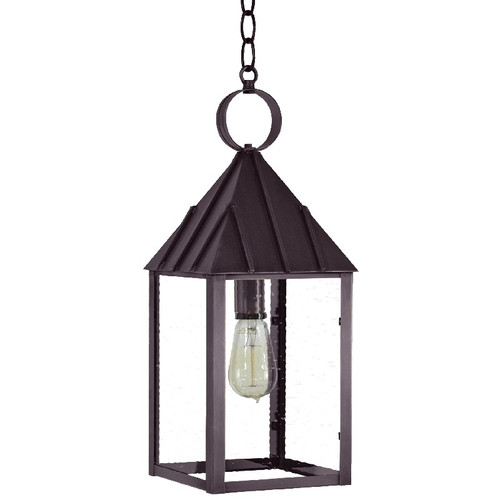 Northeast Lantern - 11942-DB-MED-CSG - One Light Hanging Lantern - Winnicutt - Dark Brass