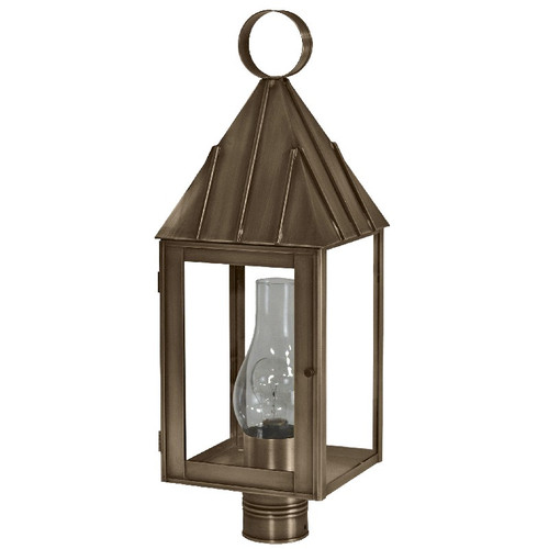 Northeast Lantern - 11953-DAB-CIM-CLR - One Light Post Mount - Winnicutt - Dark Antique Brass