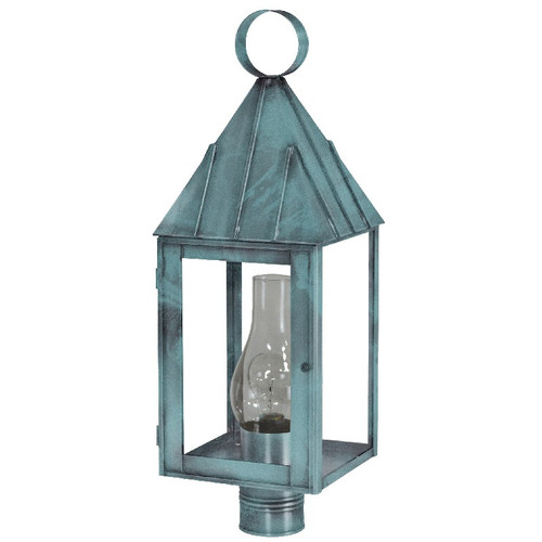Northeast Lantern - 11953-VG-CIM-CLR - One Light Post Mount - Winnicutt - Verdi Gris