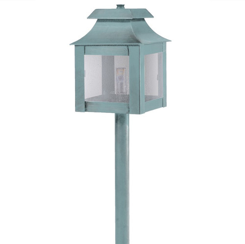 Northeast Lantern - 5609-VG-G4-SMG - One Light Path - Hawthorne - Verdi Gris