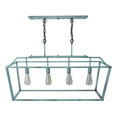 Northeast Lantern - 61522-VG-MED4 - Four Light Pendant - Pendant - Verdi Gris