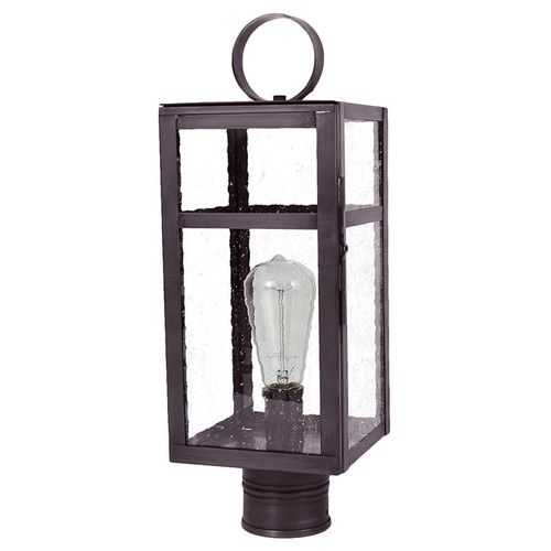 Northeast Lantern - 63933-DB-MED-SMG - One Light Post Mount - Newport - Dark Brass