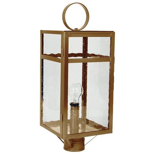 Northeast Lantern - 63953-AB-MED-SMG - One Light Post Mount - Newport - Antique Brass