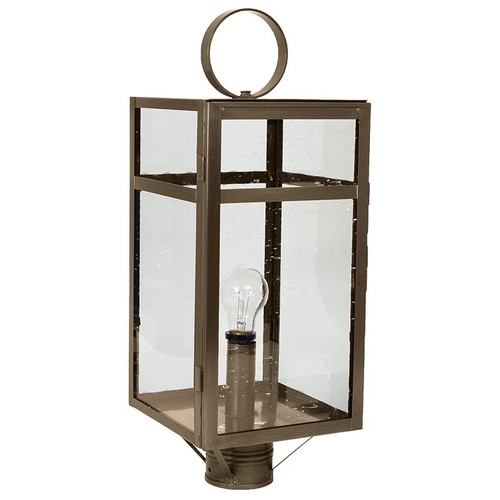 Northeast Lantern - 63953-DAB-MED-CSG - One Light Post Mount - Newport - Dark Antique Brass