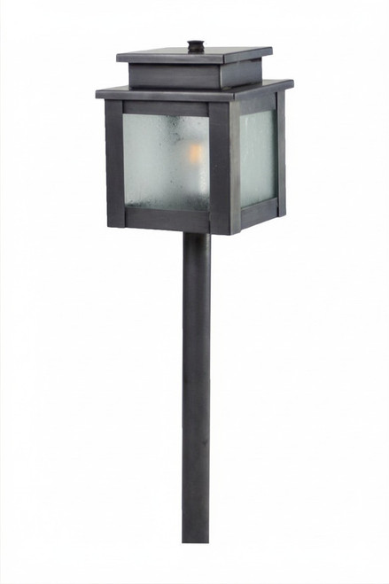 Northeast Lantern - 8909-DB-G4-FST - One Light Path - Hawthorne - Dark Brass