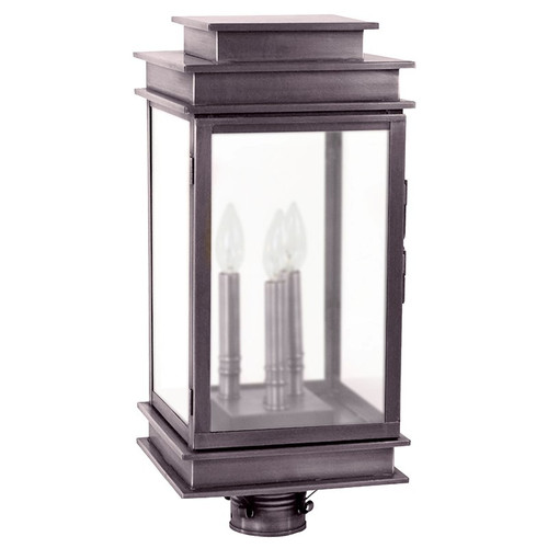 Northeast Lantern - 8933-DB-LT3-FST - Three Light Post Mount - Empire Family - Dark Brass