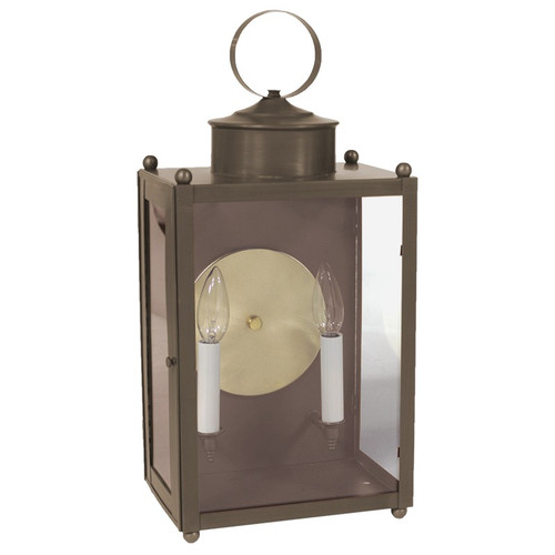 Northeast Lantern - NL-8051-DAB-LT2-CLR-BR60 - Two Light Wall Sconce - Marlene - Dark Antique Brass