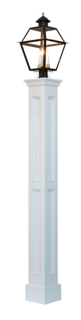 Northeast Lantern - P5-LPC - Post Mount - Post - White