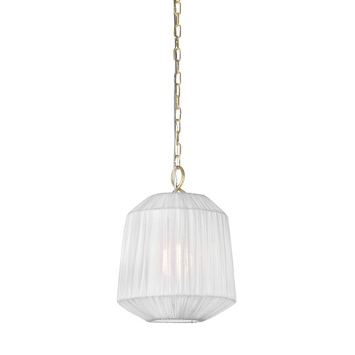Mitzi - H1011701S-AGB - One Light Pendant - Amanza - Aged Brass