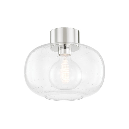 Mitzi - H403501-PN - One Light Flush Mount - Harlow - Polished Nickel