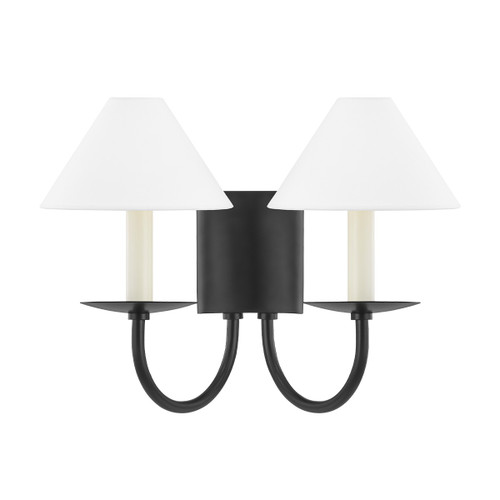 Mitzi - H464102-SBK - Two Light Wall Sconce - Lenore - Soft Black