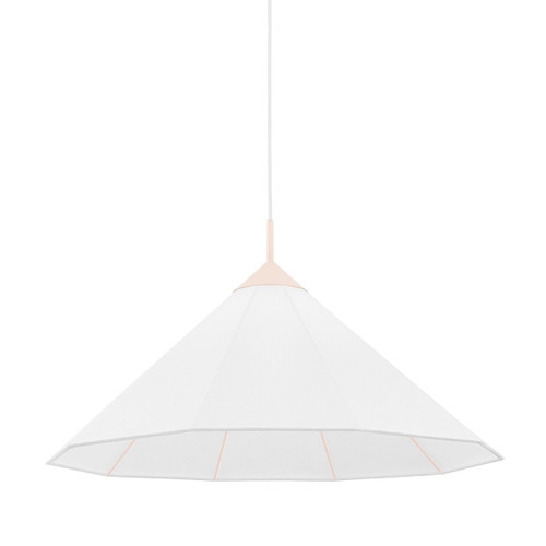 Mitzi - H554701L-BLSH - One Light Pendant - Gloria - Blush