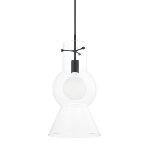 Mitzi - H702701L-SBK - One Light Pendant - Mirabel - Soft Black