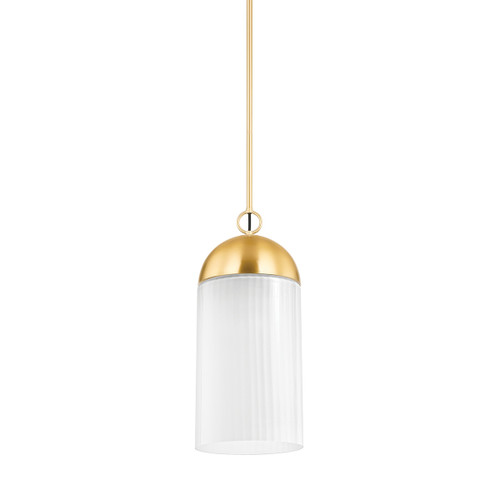 Mitzi - H796701-AGB - One Light Pendant - Emory - Aged Brass
