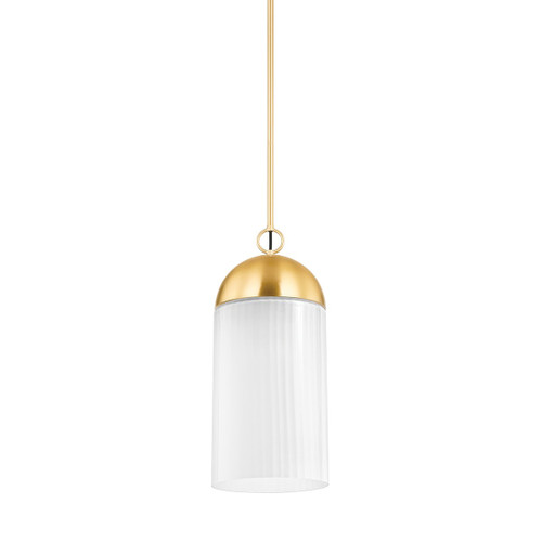 Mitzi - H796701-AGB - One Light Pendant - Emory - Aged Brass