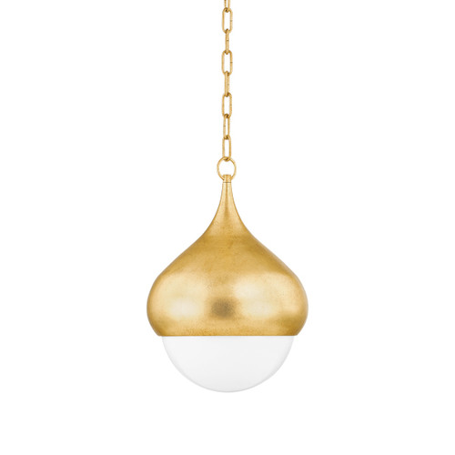 Mitzi - H850701-VGL - One Light Pendant - Luciel - Vintage Gold Leaf