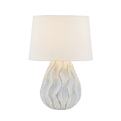 Mitzi - HL1032201-AGB/CSS - One Light Table Lamp - Karla - Aged Brass