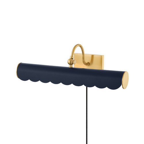 Mitzi - HL762102M-AGB/SNY - Two Light Picture Light - Fifi - Aged Brass