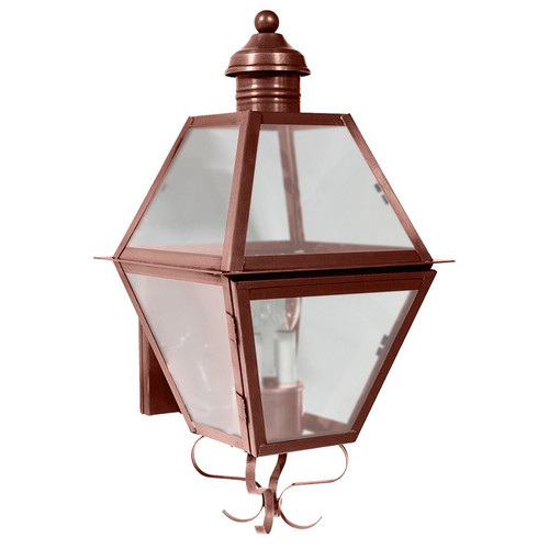 Northeast Lantern - 1001-AC-LT2-FST - Two Light Wall Sconce - Boston - Antique Copper