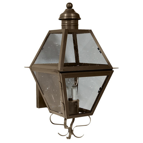 Northeast Lantern - 1001-DAB-LT2-CSG - Two Light Wall Mount - Boston - Dark Antique Brass