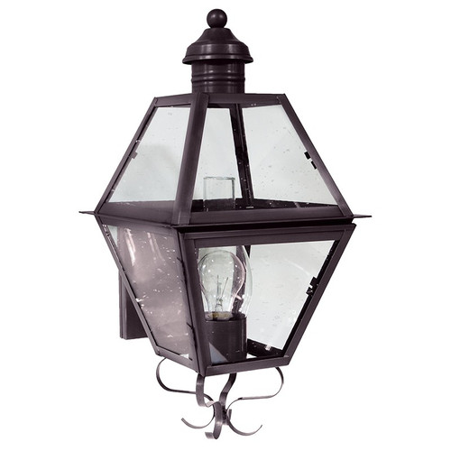 Northeast Lantern - 1001-DB-CIM-CSG - One Light Wall Mount - Boston - Dark Brass
