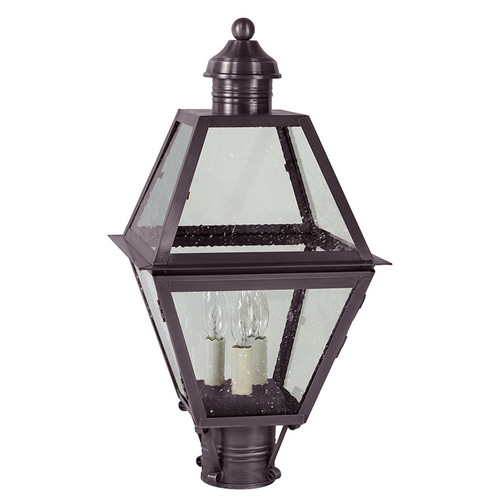 Northeast Lantern - 1003-DB-LT3-SMG - Three Light Post Mount - Boston - Dark Brass