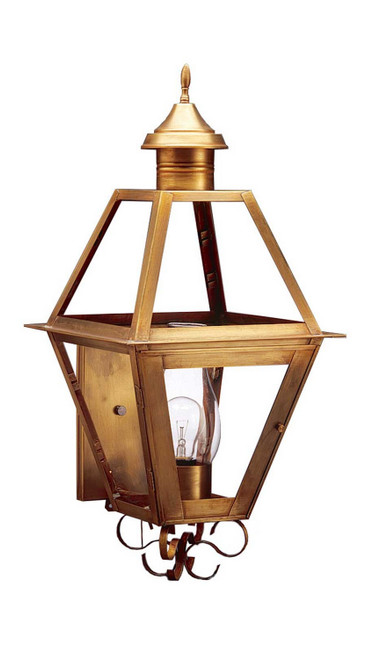 Northeast Lantern - 1011-AB-CIM-CLR - One Light Wall Mount - Boston - Antique Brass