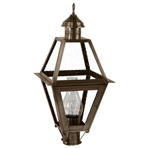 Northeast Lantern - 1013-DAB-CIM-CSG - One Light Post Mount - Boston - Dark Antique Brass