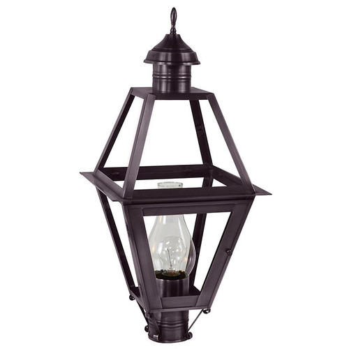 Northeast Lantern - 1013-DB-CIM-CLR - One Light Post Mount - Boston - Dark Brass