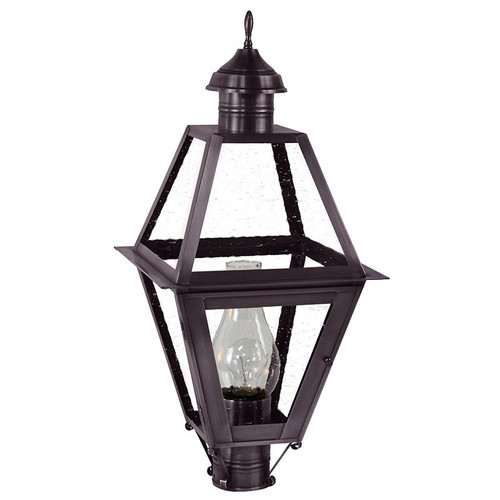 Northeast Lantern - 1013-DB-CIM-CSG - One Light Post Mount - Boston - Dark Brass