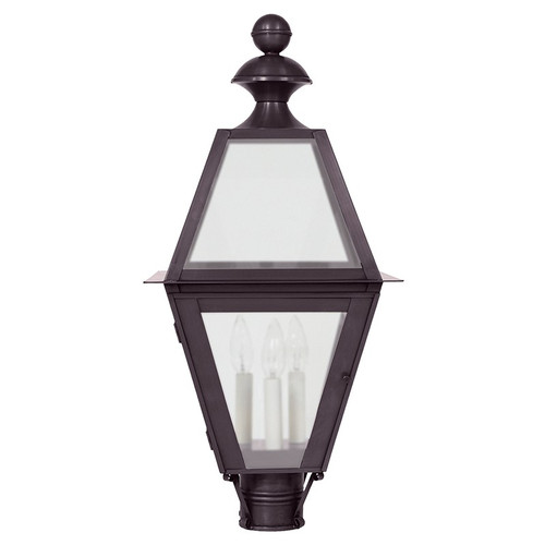 Northeast Lantern - 1023-DB-LT3-FST - Three Light Post Mount - Boston - Dark Brass