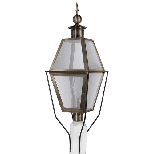 Northeast Lantern - 1033-DAB-CIM-SMG - One Light Post Mount - Boston - Dark Antique Brass
