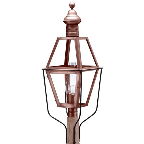 Northeast Lantern - 1043-AC-CIM-CLR - One Light Post Mount - Boston - Antique Copper