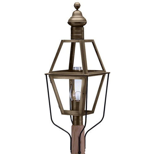 Northeast Lantern - 1043-DAB-CIM-CLR - One Light Post Mount - Boston - Dark Antique Brass