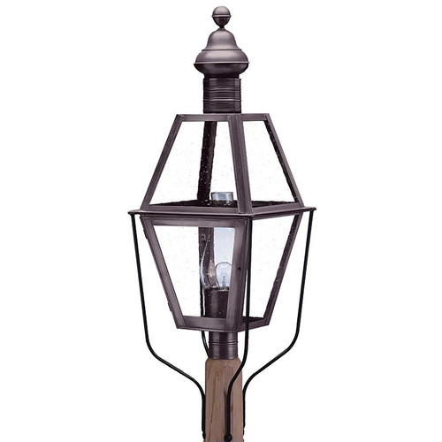 Northeast Lantern - 1043-DB-CIM-CSG - One Light Post Mount - Boston - Dark Brass