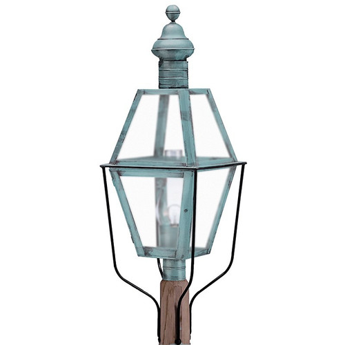 Northeast Lantern - 1043-VG-CIM-FST - One Light Post Mount - Boston - Verdi Gris