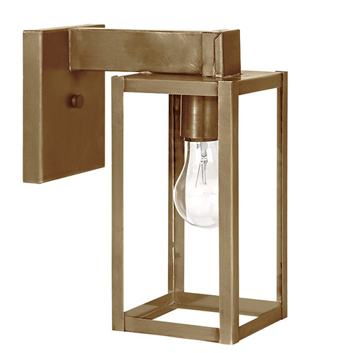 Northeast Lantern - 10517-AB-MED-CLR - One Light Wall Mount - Uptown - Antique Brass