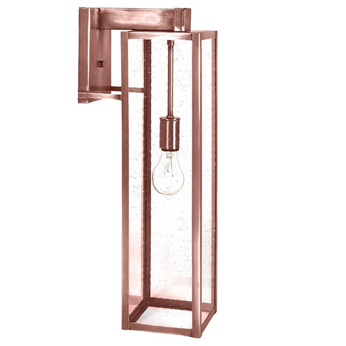 Northeast Lantern - 10547-AC-MED-CSG - One Light Wall Mount - Uptown - Antique Copper