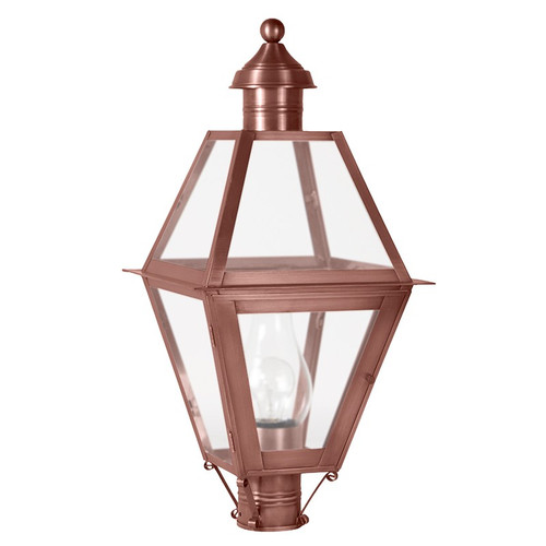 Northeast Lantern - 1063-AC-CIM-FST - One Light Post Mount - Boston - Antique Copper