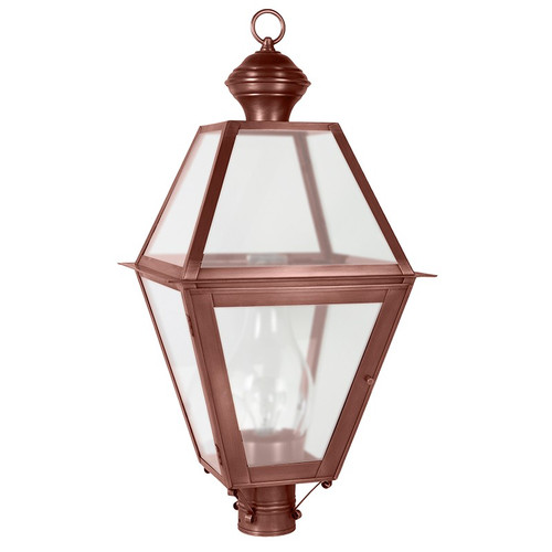 Northeast Lantern - 1073-AC-CIM-FST - One Light Post Mount - Boston - Antique Copper