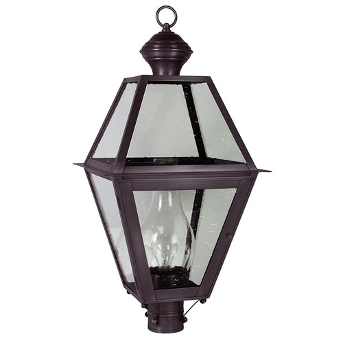Northeast Lantern - 1073-DB-CIM-CSG - One Light Post Mount - Boston - Dark Brass