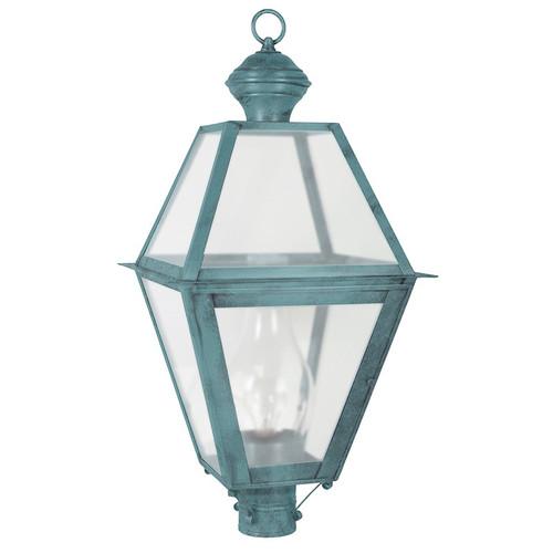 Northeast Lantern - 1073-VG-CIM-FST - One Light Post Mount - Boston - Verdi Gris