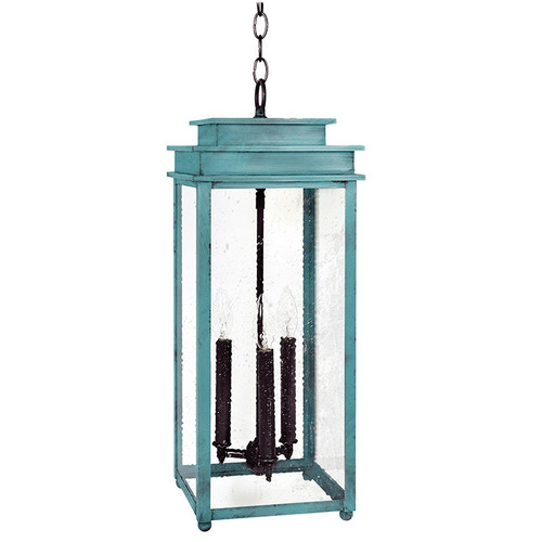 Northeast Lantern - 10742-VG-LT3-SMG - Three Light Hanging Lantern - Ellis - Verdi Gris