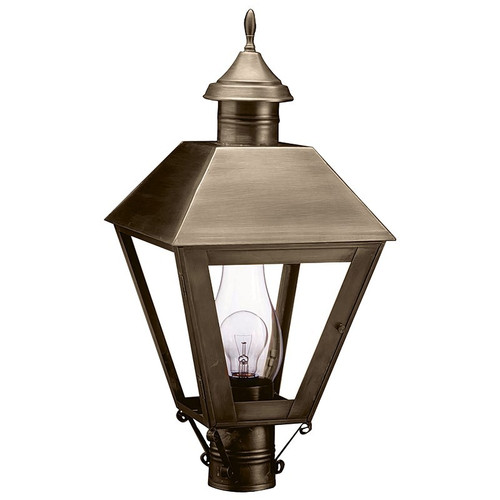 Northeast Lantern - 1113-DAB-CIM-CLR - One Light Post Mount - Boston - Dark Antique Brass