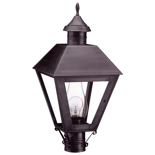 Northeast Lantern - 1113-DB-CIM-CLR - One Light Post Mount - Boston - Dark Brass