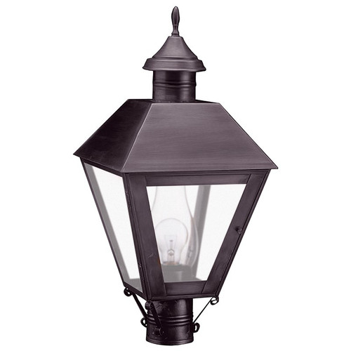 Northeast Lantern - 1113-DB-CIM-FST - One Light Post Mount - Boston - Dark Brass