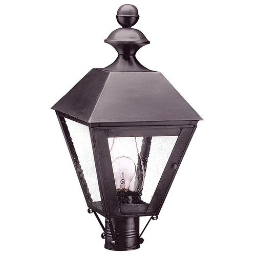 Northeast Lantern - 1123-DB-CIM-SMG - One Light Post Mount - Boston - Dark Brass