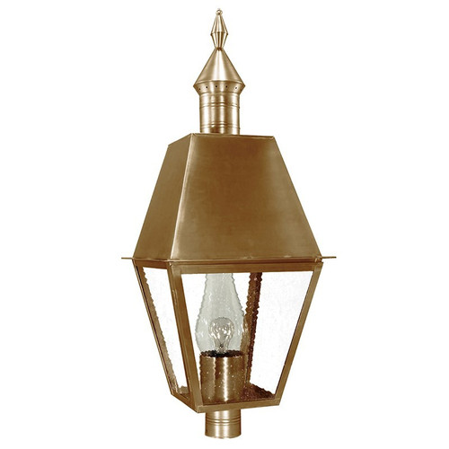 Northeast Lantern - 1133-AB-CIM-SMG - One Light Post Mount - Boston - Antique Brass